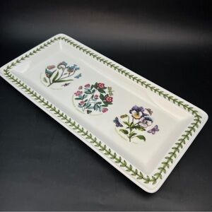 Portmeirion Botanic Garden 14” Rectangular Serving Platter Large Serving Plate